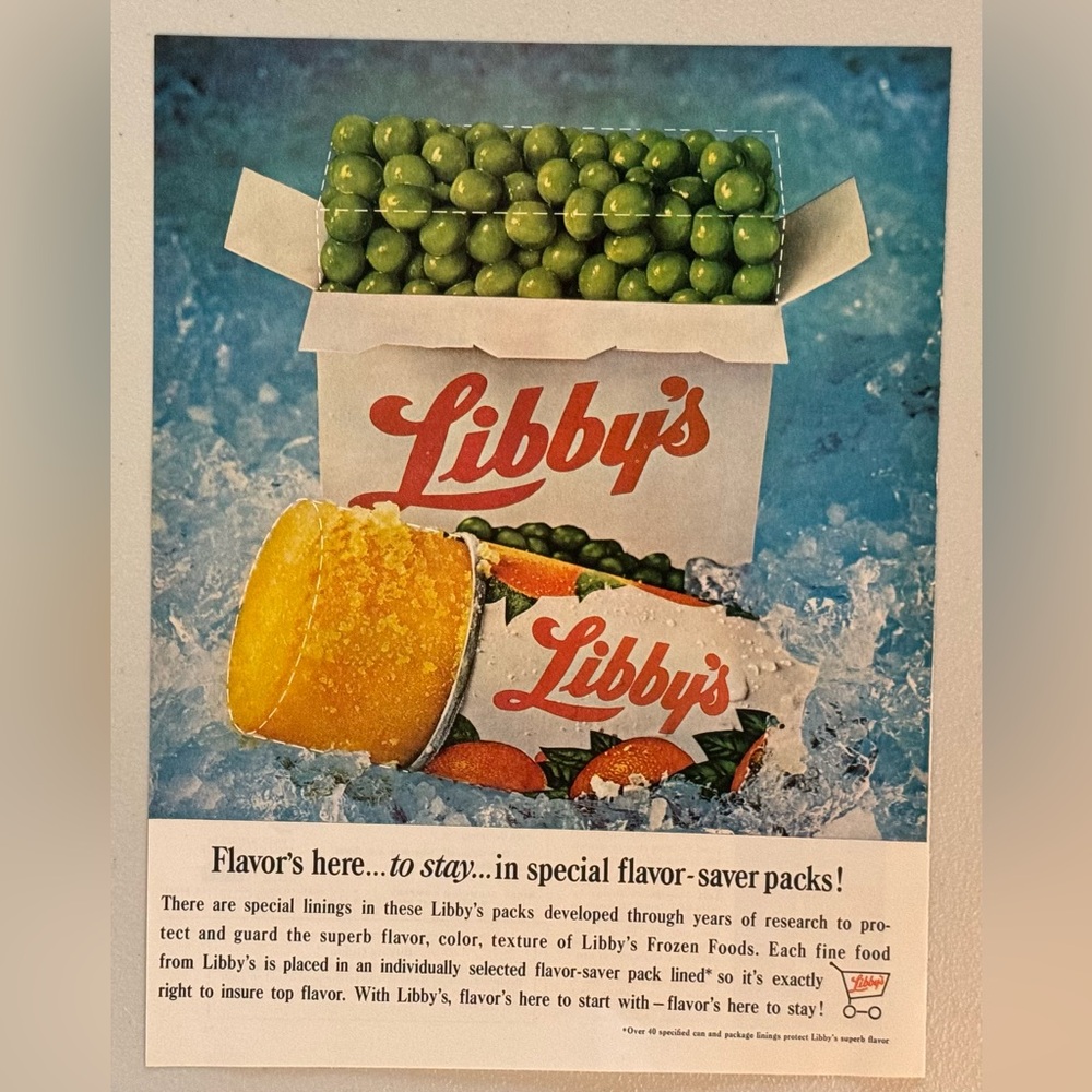 5/$20 Libby's 1965 Advertisement  (Better Homes and Gardens Magazine print)